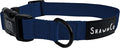 ShawnCo Dream Walk Dog Collar- Premium, Adjustable and Comfortable Pet Collar for Small, Medium, Large and Extra Large Dogs (M, Pacific Blue)