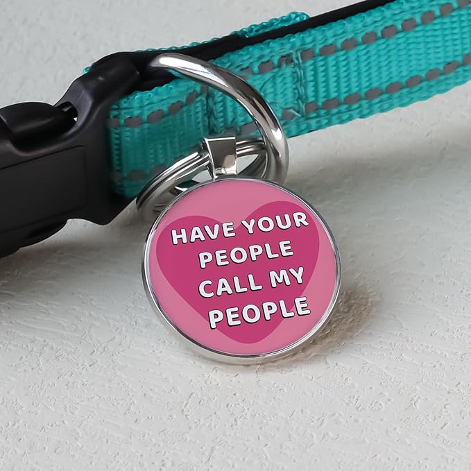 MYLUCKYTAG QR Code Pet ID | Personalized Dog & Cat Collar Tag | Online Profile with Instant Scanned Location Alert Email