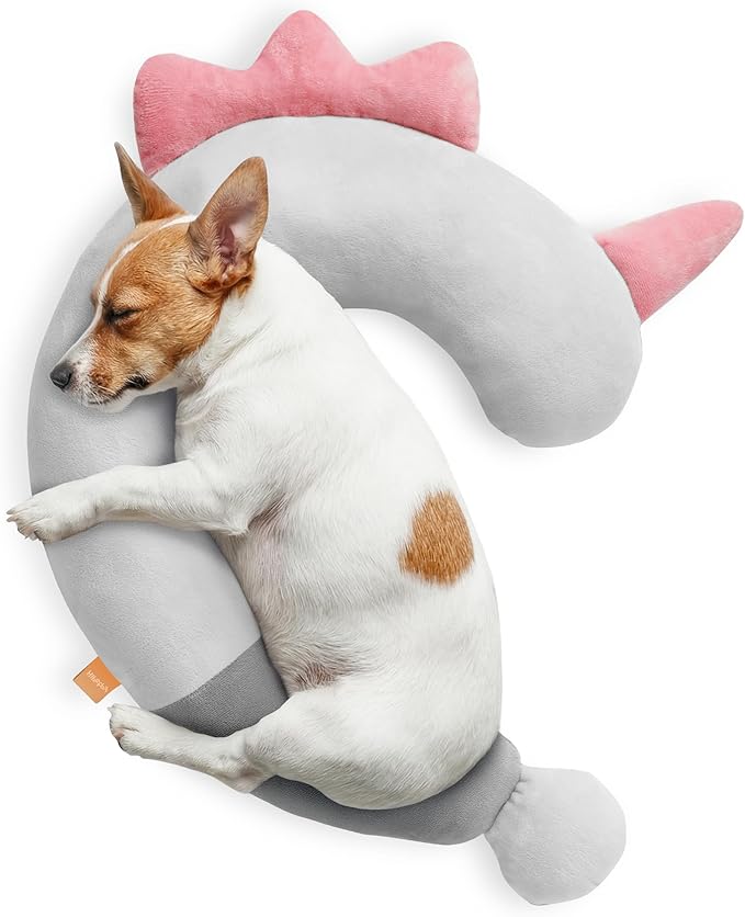 Dog Pillow - Soft Neck Pillows for Dogs, Washable Dog Calming Pillow for Better Sleep, Reduces Anxiety, Gift for Medium/Large Dogs and Cats