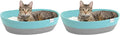 Kitty City Cat Bed, Cotton, 14" W x 19" L x 5" H (Pack of 2)