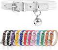 XXS Dog Collar for Teacup Adjustable Teacup Dog Collar for Small Medium Large Dogs 3/8 inch Width (White, XXS)