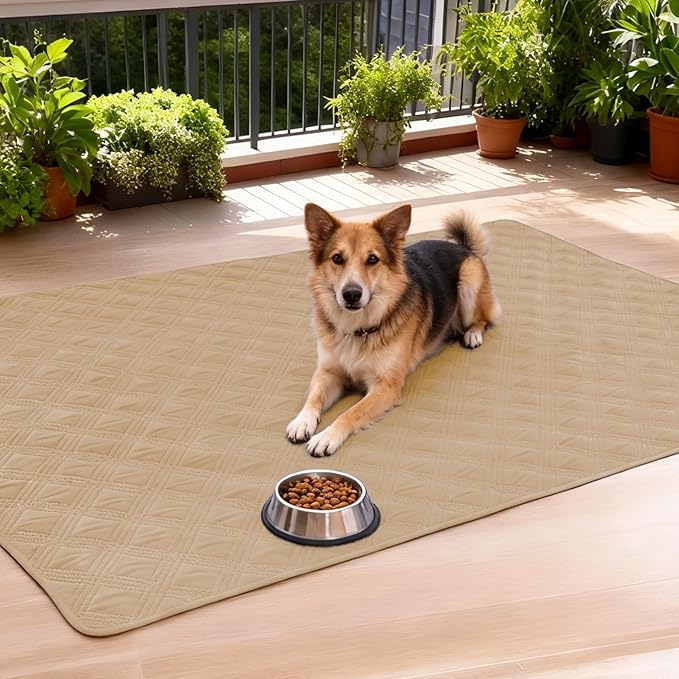 hyha Waterproof Dog Blanket, Reversible Pet Bed Blanket, Soft Sofa Couch Cover for Dogs Washable, Waterproof Pet Couch Covers for Sofa Puppy Cats Furniture Protector(68"x82", Camel/Camel)