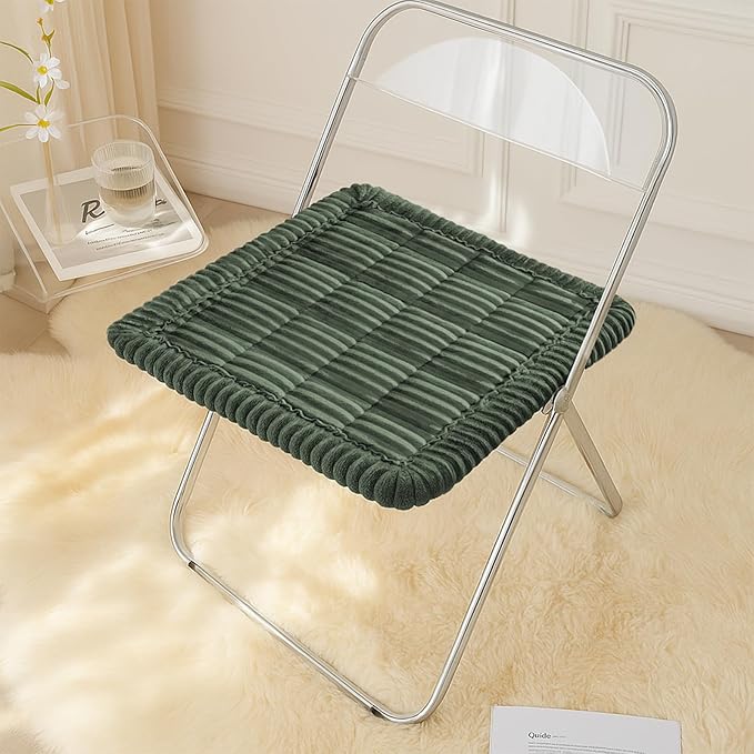 FUNNY FUZZY Pet Couch Covers for Sofa, Washable Dog Couch Cover Protector for Dogs, Flannel Couch Covers for Dogs Pet Friendly Pets Mat Bed (Dark Green, 19.7"x19.7")
