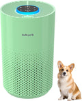 Air Purifiers for Home Bedroom, ADTARK Air Cleaner with H14 True HEPA 3-in-1 Filter, Sleep Mode & Aroma Function, 3 Light Modes, Room Air Purifier with 3 Timer for Office, Dorm, Hotel (Green)