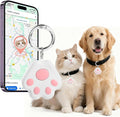 Pet GPS Tracker for Dog and Cat: Dogs and Cats Small Tracking Tag for Android and iOS with No Subscription No Fee - Smart Pets Trackers Waterproof Dustproof Extra Long Usage Life of 180 Days
