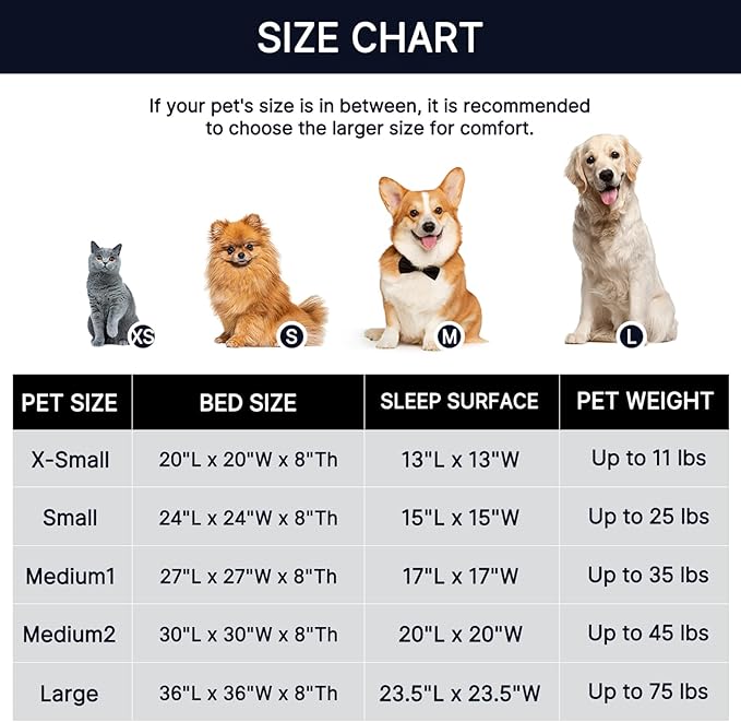 WESTERN HOME WH Calming Dog & Cat Bed, Round Soft Anti-Anxiety Donut Cuddler Warming Cozy Fluffy Faux Fur Plush Cushion Bed for Small Medium Dogs and Cats (20"/24"/27"/30"), Smoke Grey