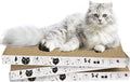 3 Pack Cardboard Cat Scratcher Refill Cat Scratch Pad Durable Cat Scratchers for Indoor Cats Kitten 16.5 x 8 x1 Inch Reversible Cat Scratching Board to Protect The Furniture (Lovely Pets)