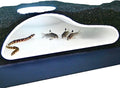 Aquarium Underground Tunnel Cave Natural Curve | Viewing Fish & Shrimp Under Gravel Tunnel | Fish Tank Decor Decoration Hideout Perfect for Corydora Catfish, Kuhli Loach, Clown Loach, Pleco (White)