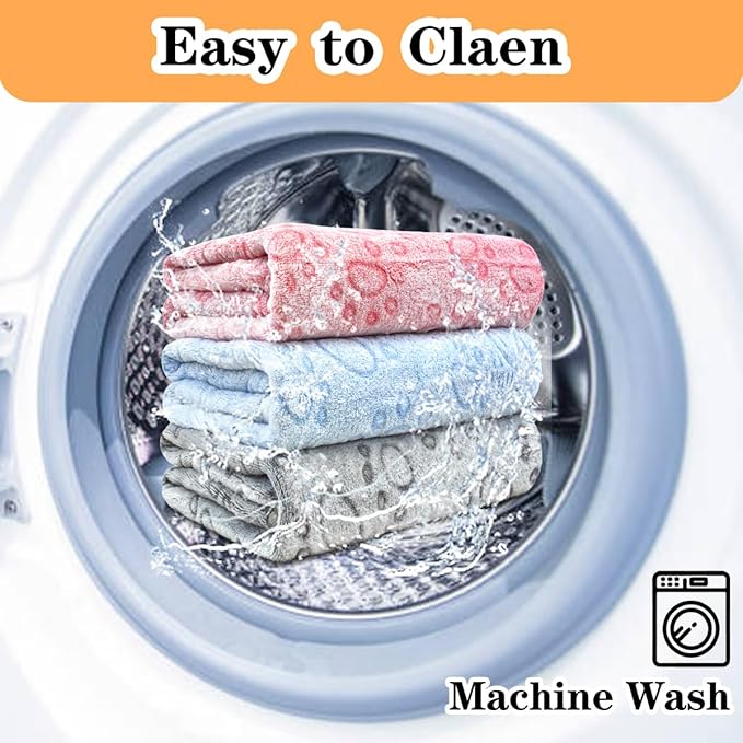 Dog Blankets for Small Medium Dogs Washable, 3 Pack Pet Blanket Washable 30" x 20", Fuzzy Soft Puppy Throw Cover for Kennel Crate Bed