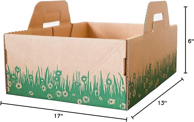 Disposable Ten Second Litter Boxes for Kitty/Cats. Made in The USA. Biodegradable Solution for Quick and Easy Disposal. Made of Recyclable Material. (4-Pack)