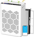 DAYETTE Air Purifiers for Home Large Room Up to 2400 Ft² with Fragrance, Smart WiFi Alexa Control,Auto Mode, HEPA 14 Air Purifier with Washable Prefilter for Bedroom, Dorm Room, Pets, Office