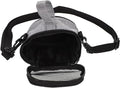 Beaupretty Oxford Cloth Hamster Carrier Bag Portable Breathable Guinea Pig and Bird Travel Carrier Small Grey for Outdoor Use
