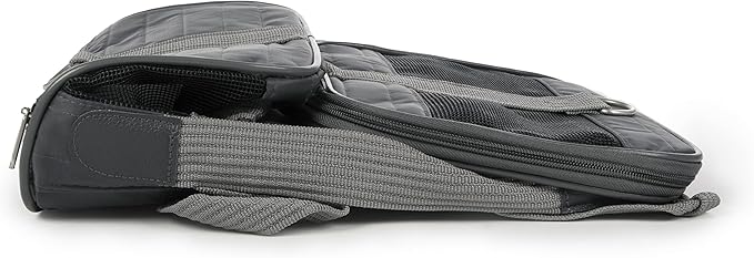 Sherpa Original Deluxe Travel Pet Carrier, Airline Approved & Guaranteed On Board - Charcoal Gray, Small