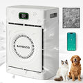 Pet Air Purifier for Home Large Room 2500 Ft² with Smart WiFi APP Control, Double-sided H13 HEPA Air Purifier for Home Pets, Pet Hair Dander Odor Smoke, Washable Pre-filter, PM2.5 Air Quality Monitor