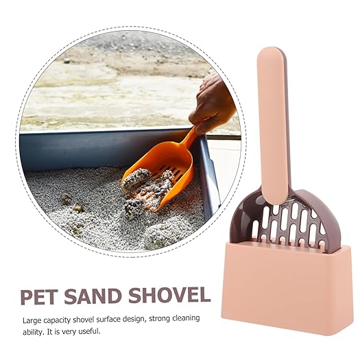 1 Set Cat Litter Scoop Suit Poop Net Breeders Cats Liners Post Cat Bag Sifting Litter Scoop Litter Locker Pail Cat Litter Disposal System Cat Brush Cat Litter Scooper para Plastic
