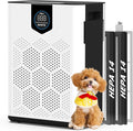 DAYETTE Air Purifiers for Home Large Room Up to 3000 Ft² with HEPA 14 Filter, Pet Air Purifier with Washable Prefilter for Bedroom with Fragrance, Air Cleaner for Smoke Dust Pets Hair Odor, White