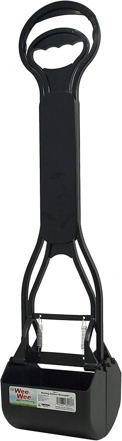 Four Paws Allen's Dog Waste Spring Action Pooper Scooper for Hard Surfaces, Standard