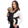 WildBird - Aerial Buckle Carrier - 2-24 Months - Standard (XS-XL) Raven - Front or Back Carry - Cross Straps, Lumbar Support, Headrest - Hip Healthy - Baby Carrier - Baby Essentials - New Mom Gifts