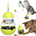 Cat Toy for Indoor Cats Wobble Treat Dispenser Ball Kitten Food Dispenser & Puzzle Feeder Balls & Enrichment Toys & Mental Stimulation Interactive Brain Game