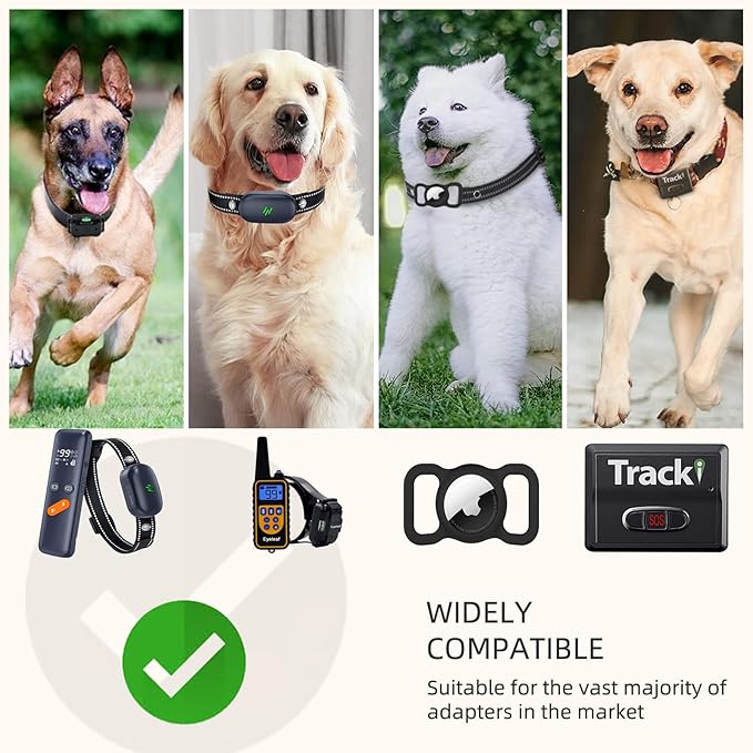Collar Replacement Strap, Reflective Replacement Nylon Collar Strap Dog GPS Training Bark Receiver Collars, Durable Adjustable E Collar Straps for Small Medium Large Dogs, Purple