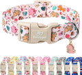 Cute Dinosaur Dog Collar, Adjustable Pink Dino Dog Collars for Giant Large Dogs, Lightweight Quick-Release Buckle Birthday Collar for Boy&Girl Dogs XL
