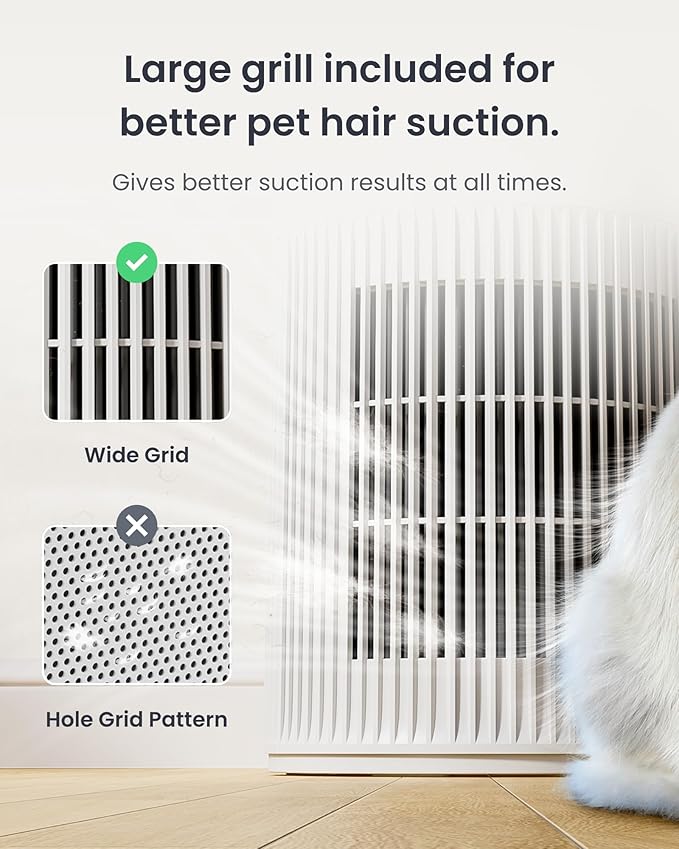 SwitchBot Air Purifier for Home up to 3620 ft², HEPA Air Purifier with Pet Mode, Washable Filter, Aromatherapy, 10 RGB Lights, Cleans Odor Pets Hair Pollen Dust Smoke, Work with Matter HomeKit Alexa