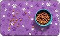 Dog Food Mat, Absorbent Water Bowl Mats Cat Pet Feeding Placemats 12 * 20 inch