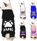 Custom Dog Hoodie Soft & Warm Design Your Own Personalized Photo Text Logo Name Dog Clothes for Puppy Sweatshirt Hooded for Small Medium Large Dogs Girl/Boy Cats Black