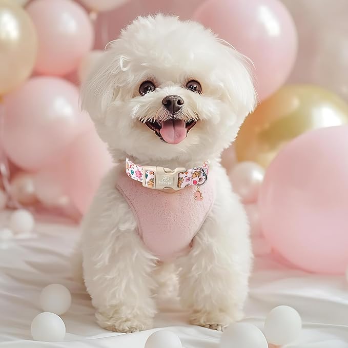 Cute Dinosaur Dog Collar, Adjustable Pink Dino Dog Collars for Giant Large Dogs, Lightweight Quick-Release Buckle Birthday Collar for Boy&Girl Dogs XL