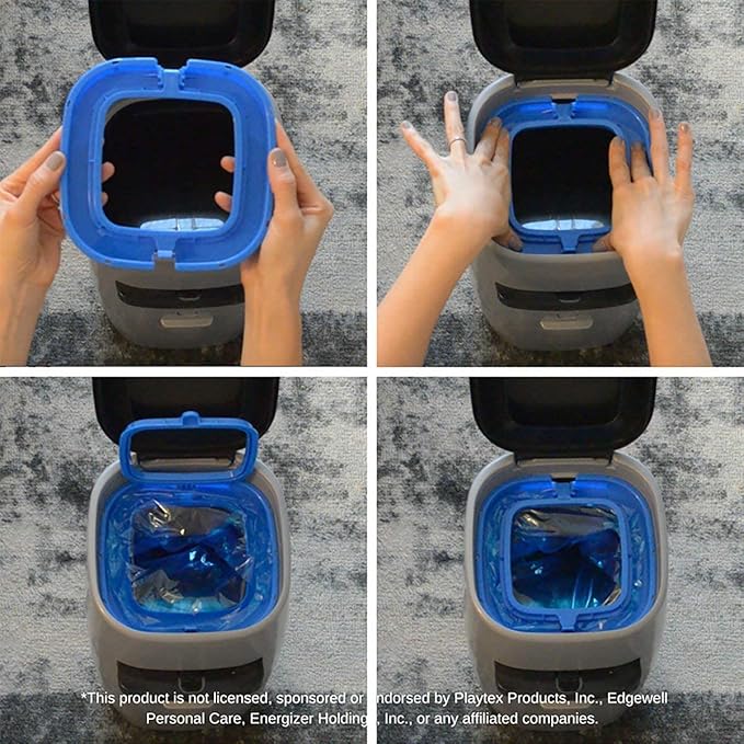 Cat Litter Pail Bag Adapter, Fits Litter Genie, Fits LItter Genie Plus, Fits Litter Genie XL, Fits Litter Genie XXL