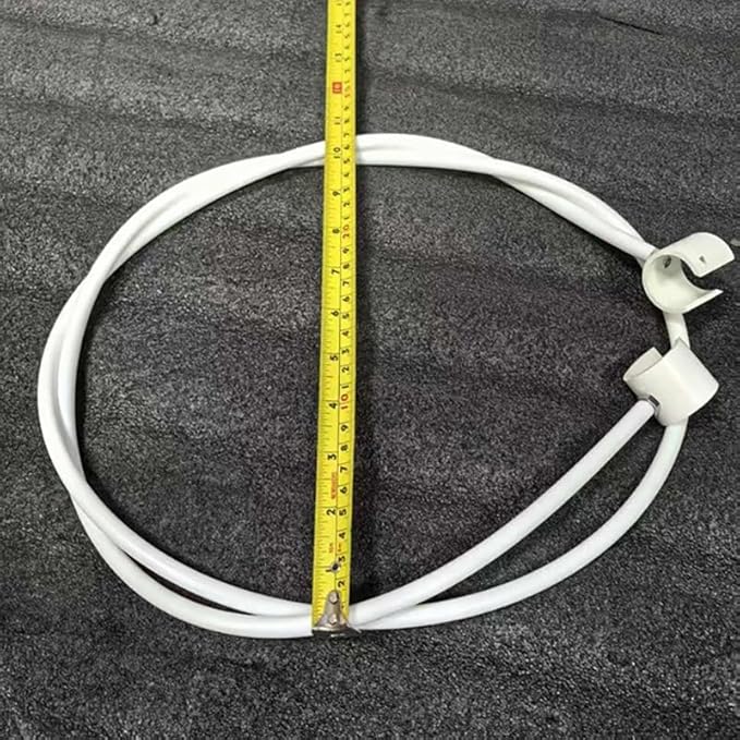 Dog Agility Weave Pole Guides – Training Aids for Fast, Accurate Weaving | Easy Snap-On PVC Guide Wires for Dog Agility Competition & Practice, 66″ Long Guides, Set of 4