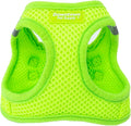 Downtown Pet Supply Step-in Dog Harness – No Pull, Adjustable Padded Mesh with Reflective Trim, Secure Buckle Strap – Comfortable & Breathable Small Dog Harness, Small, Atomic Yellow