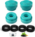 Glass Cat and Dog Water Fountain 90oz/2.7L, Compatible with Replacement Filters 4 Pack (with 4 Sponges)