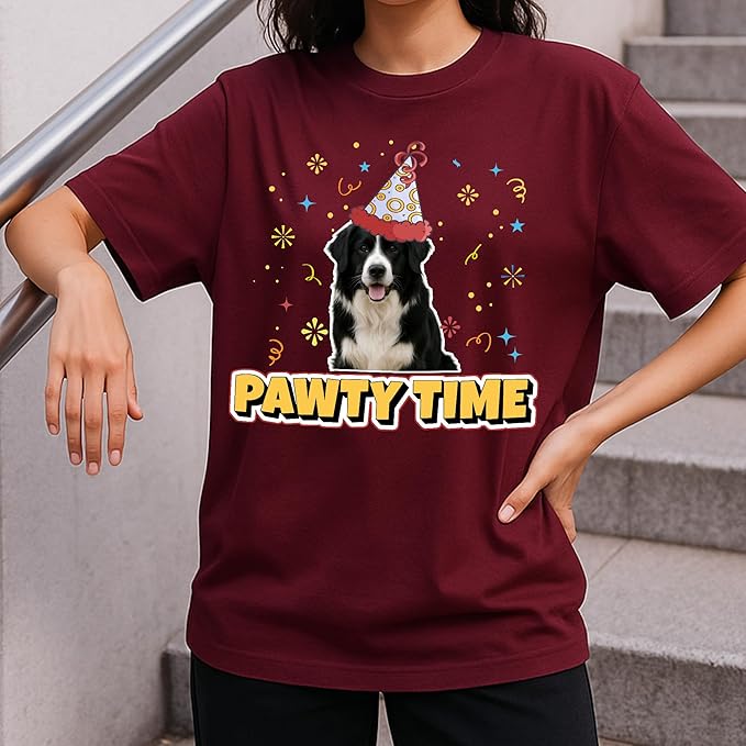 H-DEWALL Custom Shirts Custom Bootleg Rap Shirt for Him Custom Face Shirt with Photo Pet Custom Tees Gift for Dog Cat Lover