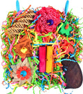 KATUMO Bird Toys, Parakeet Toys Bird Grass Mat Parrot Shredder Toys Lovebird Forage Toys for Cockatiel Conure Lovebird Parakeet Small-Medium Birds