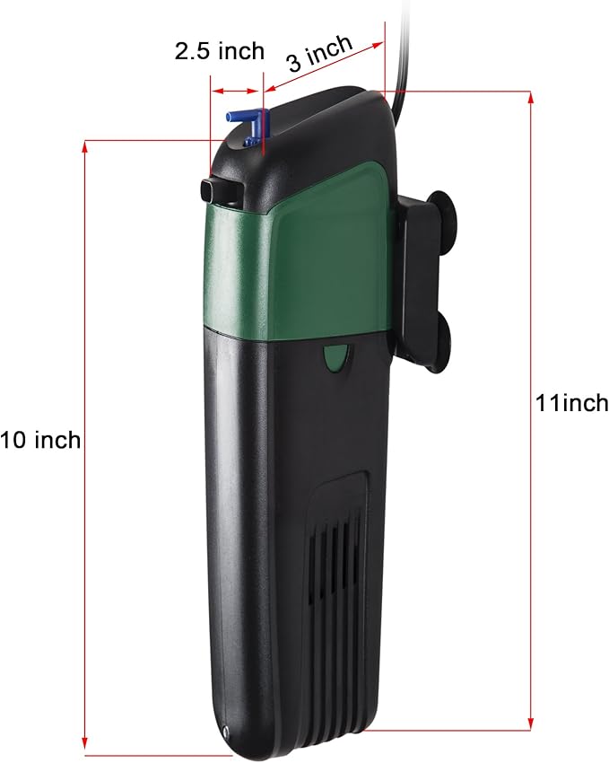Internal Green Water Killer Aquarium Filter Tank U-V Pump
