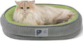 Orthopedic Cat Bed for Puppy,Cat Sofa Bed with Egg Crate Foam Four Sided Bolster Dog Couch Beds with Removable Cover & Non-Slip Bottom XS