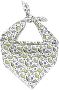 ARING PET Dinosaur Dog Bandanas, Summer Kerchief Triangle Bibs Scarf for Puppy Small Medium Large Boy Girl Dogs Cats-S