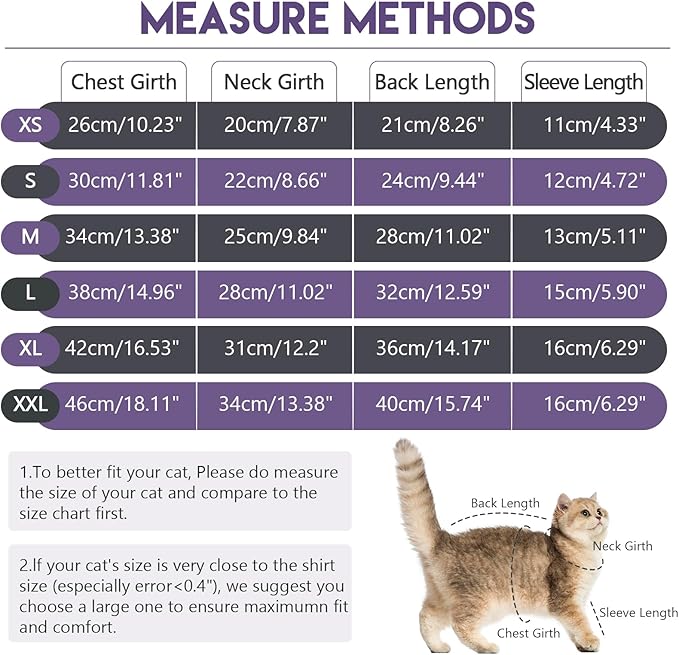 Sticky Cat Clothes Stretchy, Sphynx Hairless Sweater & Pajamas for Cats only, Soft Cat Onesie for Cats After Surgery Female Male & Hair Loss Prevention, Black 2XL