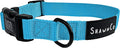 ShawnCo Dream Walk Dog Collar- Premium, Adjustable and Comfortable Pet Collar for Small, Medium, Large and Extra Large Dogs (L, Oceanic Blue)