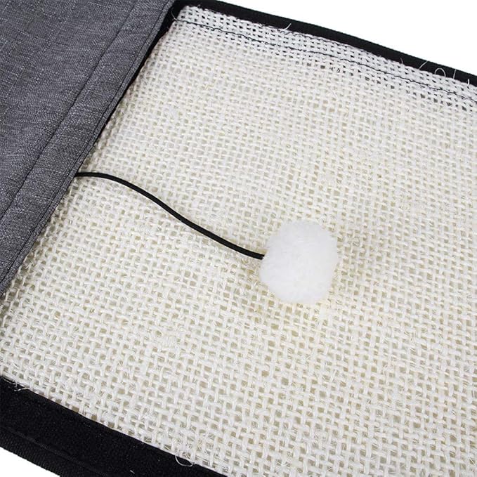 Cat Scratcher Mat Sofa Protector Natural Sisal Cat Scratching Mat Cat Scratch Couch Cover Heavy Duty Couch Guard Easy Installation Scratch Pad for Grinding Claws Protecting Furniture