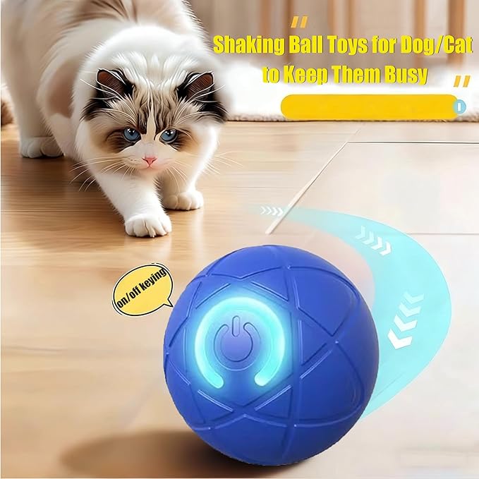 Valentines Day Gifts Dog Balls Interactive Dog Toys 2pc Shaky Ball Toy for Dogs Electric Rolling Pet Toy Dogs ball launcher Dog Chew Toys Rolling Balls for Do gs Smart Jumping Ba ll Training Jolly Toy