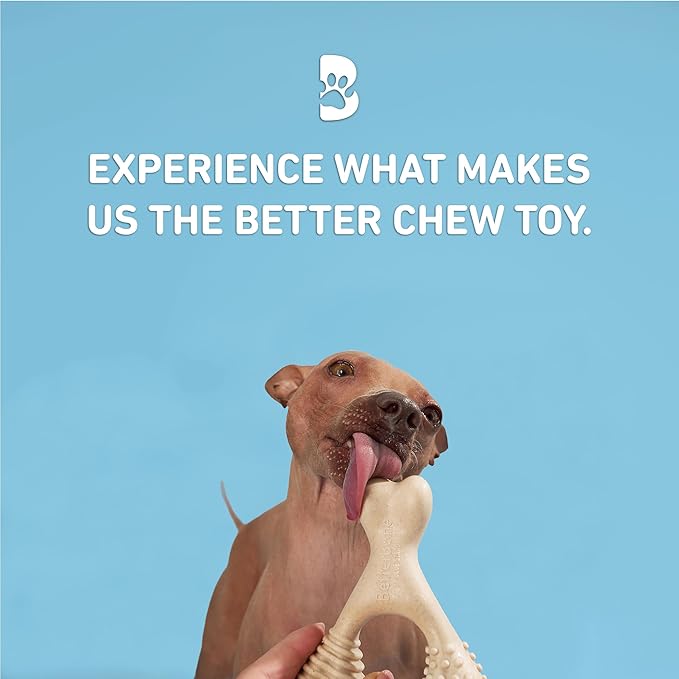 BetterBone - Soft Density - Ideal for Light to Moderate Chewers - All-Natural, Nylon-Free Dog Chew Toys - Non-Toxic, Promotes Dental Health, Splinter-Resistant, Sustainably Made