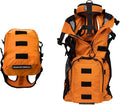 K9 Sport Sack Walk-On - Small, Sunset Orange - Ideal for Dogs with 13-16” Back Length - Lightweight, Packable, Backpack-Style Carrier - Includes Compatible Harness & Storage Bag