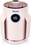 Shark Air Purifier for Home, NeverChange Compact Pro, for Bedroom, Nursery, Home Office, Dorm, HEPA-Exceeding Filter, Captures Pollutants, Pet Dander, Dust, Odor, Smoke, and More, HP072PK, Quartz