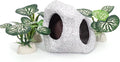 Fish Aquarium Decorations Cave Hide with Viewing Window for Betta Fish Tank Decor