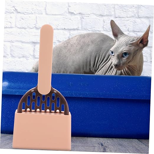 1 Set Cat Litter Scoop Suit Poop Net Breeders Cats Liners Post Cat Bag Sifting Litter Scoop Litter Locker Pail Cat Litter Disposal System Cat Brush Cat Litter Scooper para Plastic