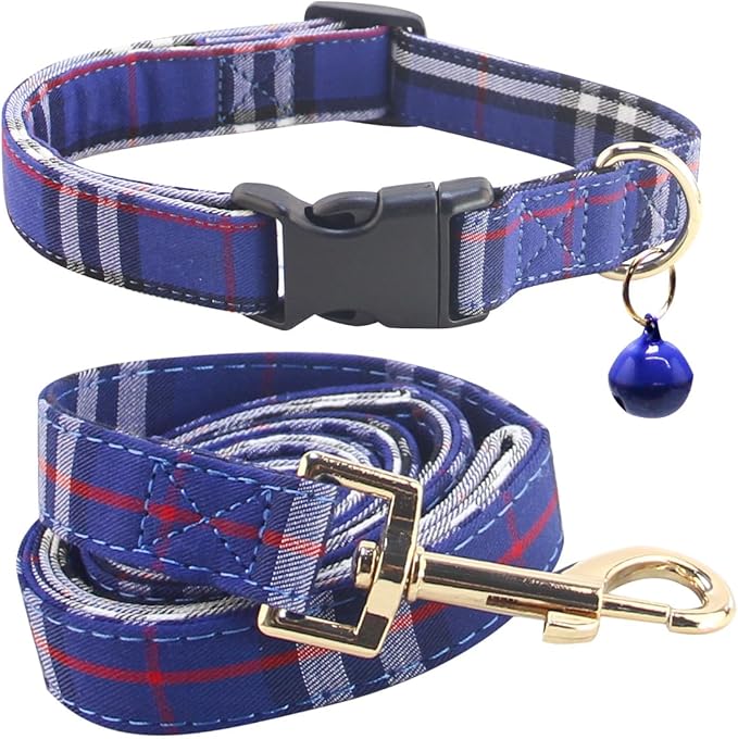 SuperBuddy Dog Collar and Leash,Breathable Adjustable Dog Collar-Safe Buckle-Collars for Small Medium Large Pet