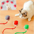 Interactive Cat Toys for Indoor Cats, Agility Move Cat Balls,Motion Activated Cat Balls, Cat Toys for Bored Indoor Cats(3 pcs Colors)