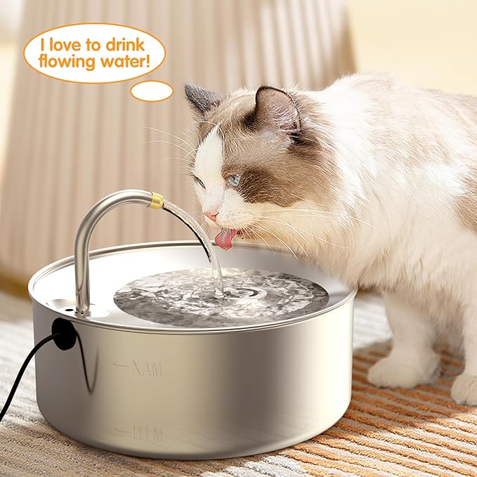 12 Pack Replacement Cat Fountain Filter Compatible with 3.2L/108oz Automatic Pet Water Dispenser, Activated Carbon Filters for Cat Water Fountain.